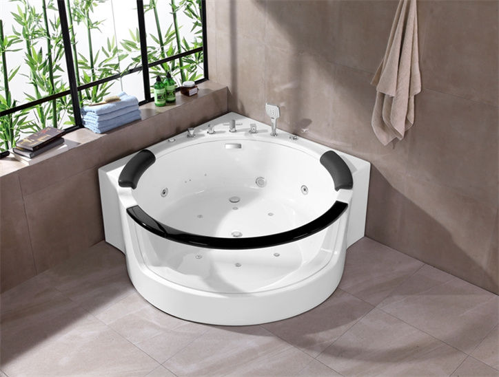 A071 Vasca da bagno idromassaggio Jacuzzi rotonda da 150 cm