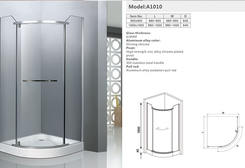 Perché appare un bagno con doccia personalizzato?